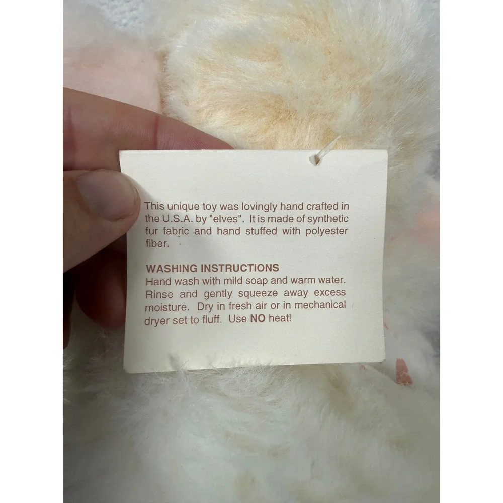 Ms Noah Plush Baby Doll Vintage Handcraft Lala's Baby Bunny Suit